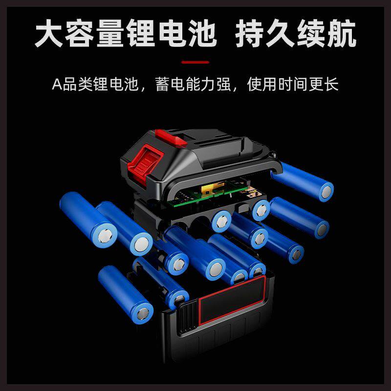 日本品牌重型充电式电锤多功能锂电大功率无线工业级混凝土冲击钻-图1