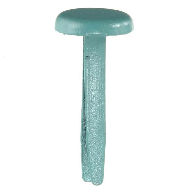 diy 100pcs/set metal mini craft brads 8mm circular split pin - 图3