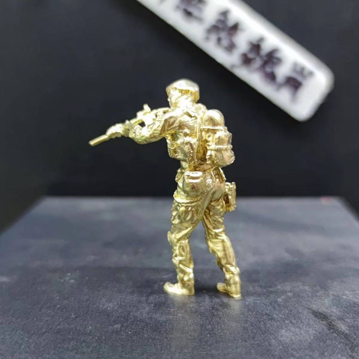 纯铜 1/35现代美军精英特种部队 黄铜兵人模型作战士兵金属陆军,淘宝优惠券,粉丝福利购,淘宝优惠卷
