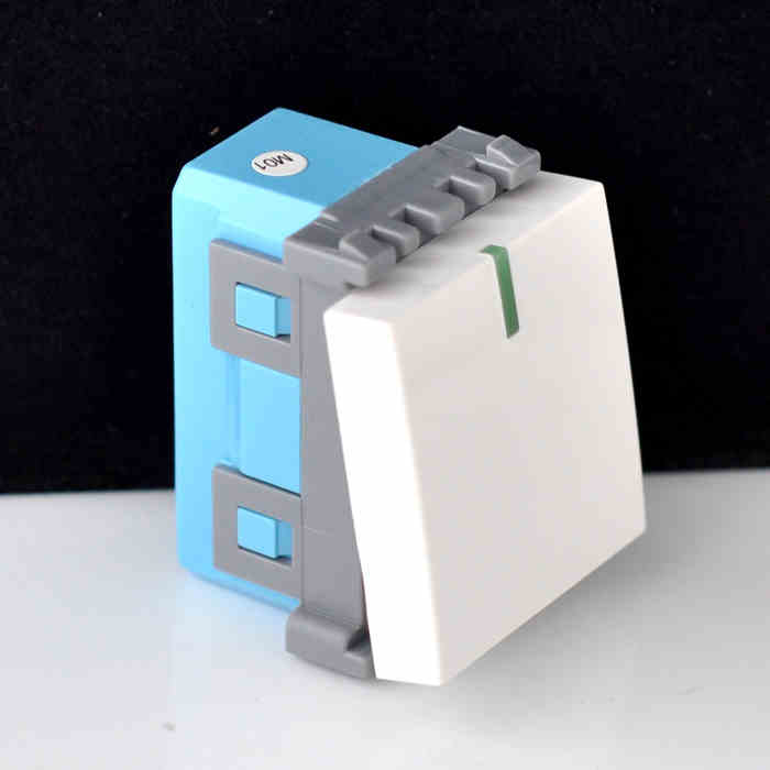 西蒙开关32系列 1/2位双路荧光开关 RK2(1/2) - 图0