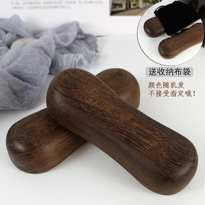 红木鸡翅木脉枕实木脉诊双手脉诊加长号脉枕手枕中医双手无漆礼物 - 图1