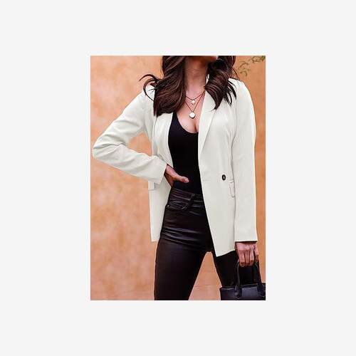 Jacket Blazer Suits Women Jackets Clothes 西装女 Suit Black - 图1