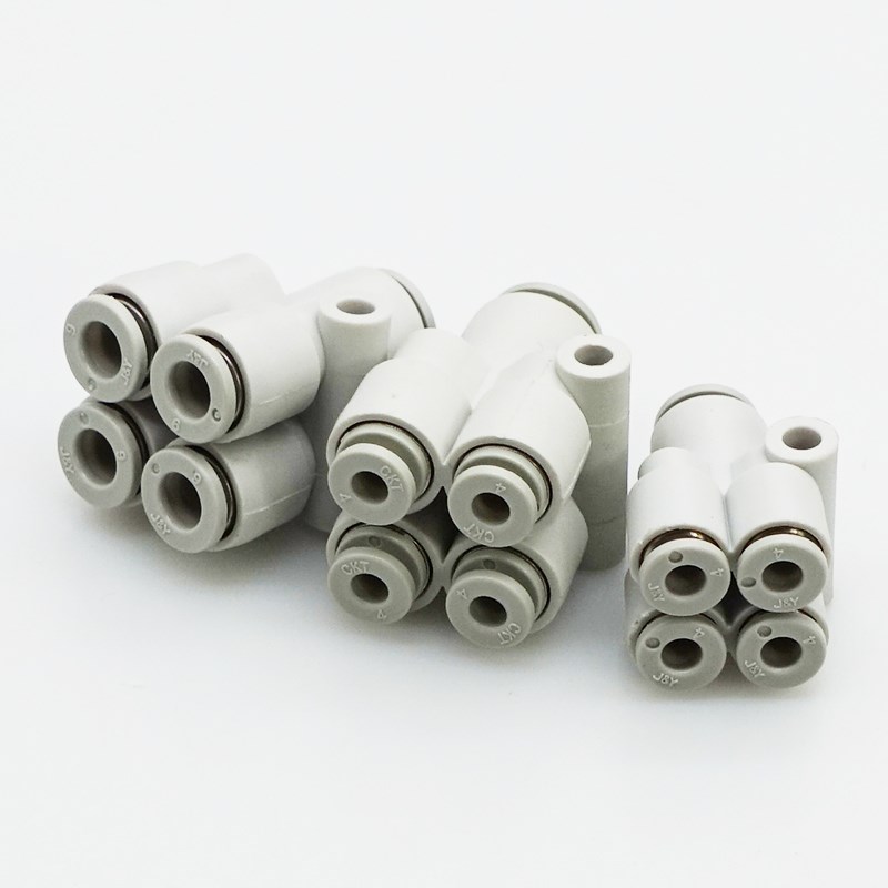 精品五通变径气动接头KB2UD/KQ2UD04-06 KQ2UD06-08 KQ2UD04-08 - 图2