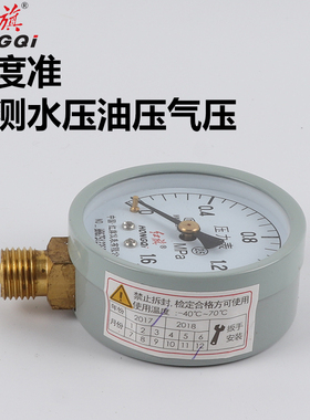 厂家直销红旗仪表普通压