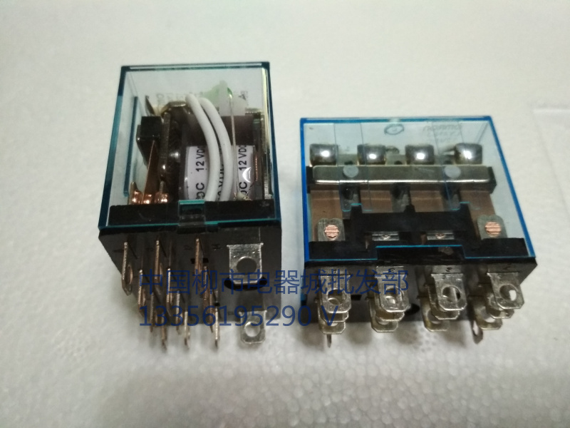 小型电磁继电器,中间继电器LY4N-J,LY3N-J AC220V DC24V 12V - 图1