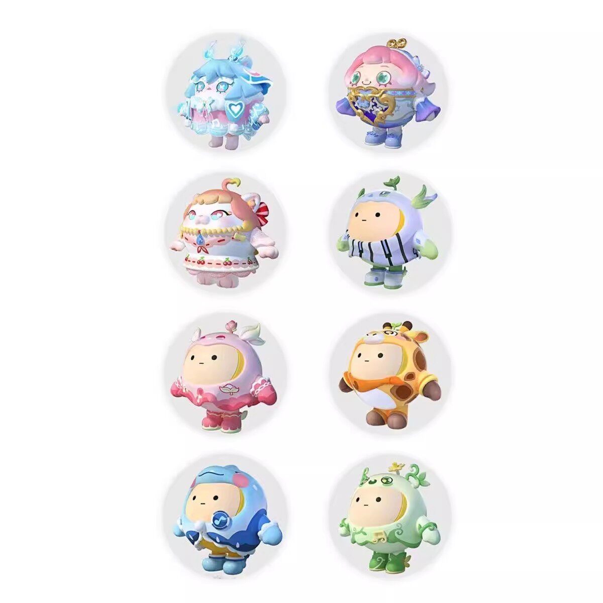 蛋仔派对皮肤贴纸儿童卡通幼儿园手账粘贴胶带女孩男孩手帐装饰标