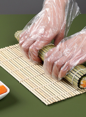 青皮寿司卷帘商用紫菜包饭竹帘子日式寿司专用工具家用制作材料席