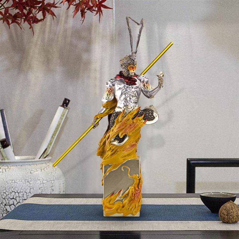 黑神话悟空手办齐天大圣中式摆件孙悟空游戏周边雕像金箍棒暗黑