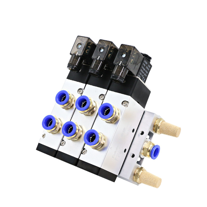 电磁气动阀气阀4V410-15电子阀套装24v电磁阀组气缸控制阀组合,淘宝优惠券,粉丝福利购,淘宝优惠卷