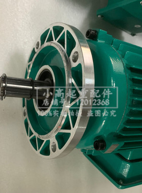 河南矿山YED0.4KW0.8KW软启动绿色铝壳电机 葫芦运行电磁制动电机
