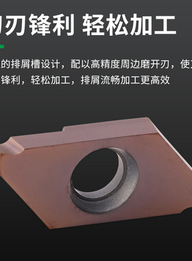 走心机切槽断刀片不锈钢