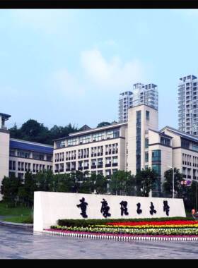 重庆名校海报西南政法邮电科技理工大学校园风景校训相框装饰挂画