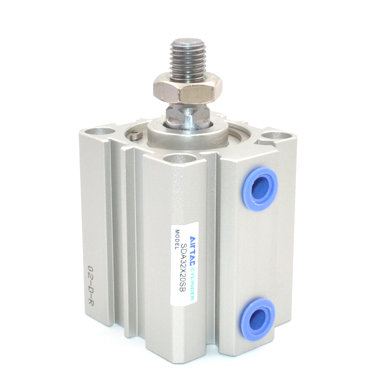 SDA16B亚德客薄型气缸SDA16X5X10X15X20X25X30X35X40X50B气动气缸 - 图0