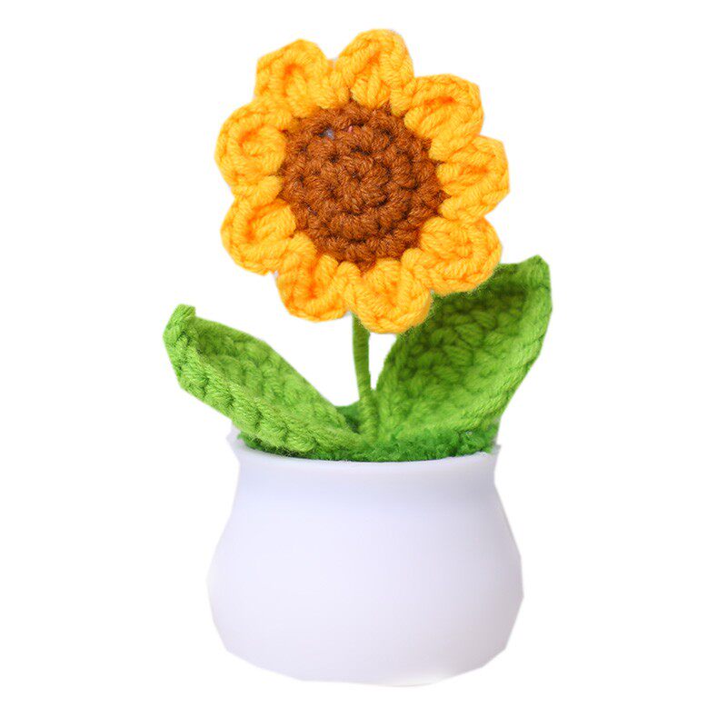 向日葵工位小摆件办公室桌面电脑装饰教师母亲节女生520情人礼物