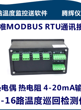 通讯多路温度巡检仪测试