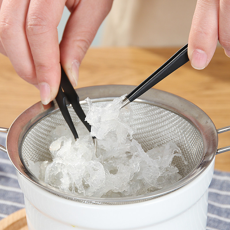 燕窝挑毛工具挑毛镊子夹子三件套过滤网漏勺燕窝分装玻璃瓶炖品瓶,淘宝优惠券,粉丝福利购,淘宝优惠卷