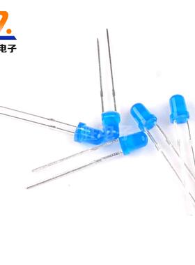 3MM发光二极管绿发绿红发红黄发黄蓝发蓝黄发黄高亮白发白LED