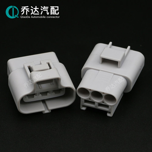 6189-0165住友3孔连接器DJ7031Y-4.8-1电子风扇控制插头6188-0129 - 图3