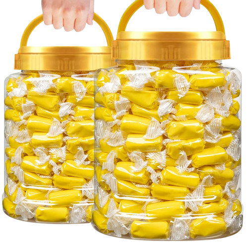 罐装榴莲奶糖500g正宗泰国风味特浓糖果解馋水果软糖小零食旗舰店 - 图3