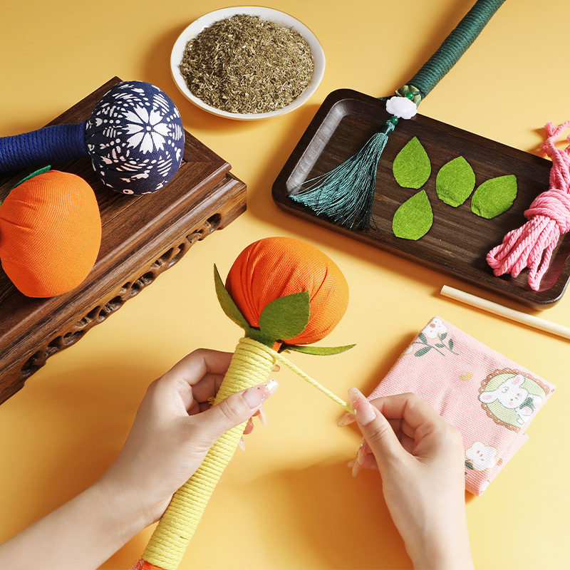 2024新款重阳节礼物diy艾草锤实用礼品高档送女员工重阳节伴手礼