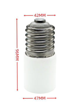 E40转E40大螺口加长灯头灯座延长器 大罗口变长转接头
