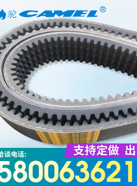 上海骆驼牌定制橡胶三角带联组皮带齿带9J 15J 25J SPB SPC 8V 5V