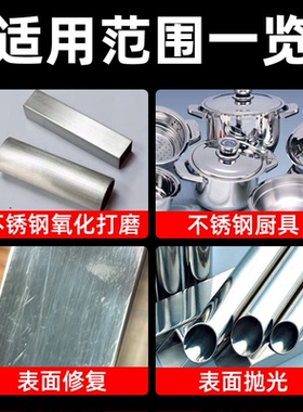 不锈钢拉丝划痕修复处理表面打磨块金属抛光工具电梯死角粗糙神器