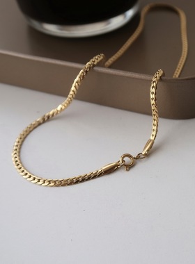 简约不掉色项链ins风女