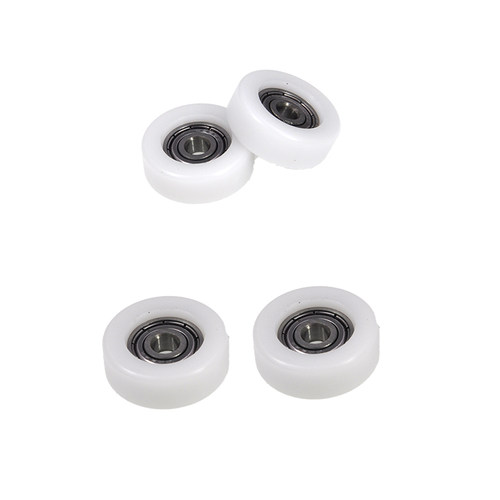 厂家直销MSM尼龙轴承滑轮硬质包塑轴承外包POM滚轮BS62522-9 - 图3