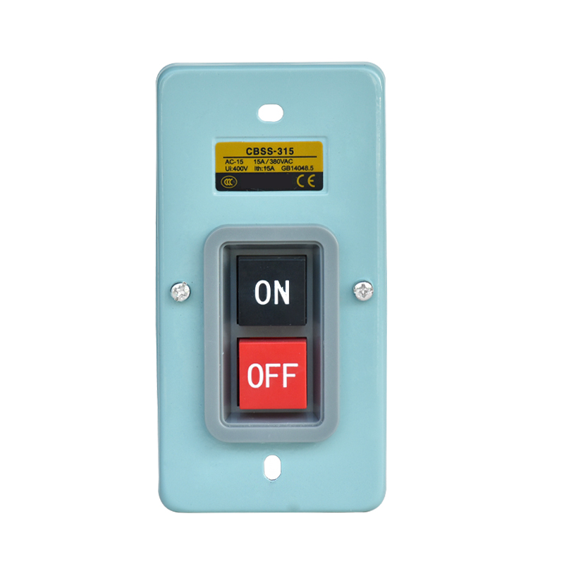 原装正品动力水泵电机气泵压扣开关 CBSS-315 扣押开关15A 启动 - 图3