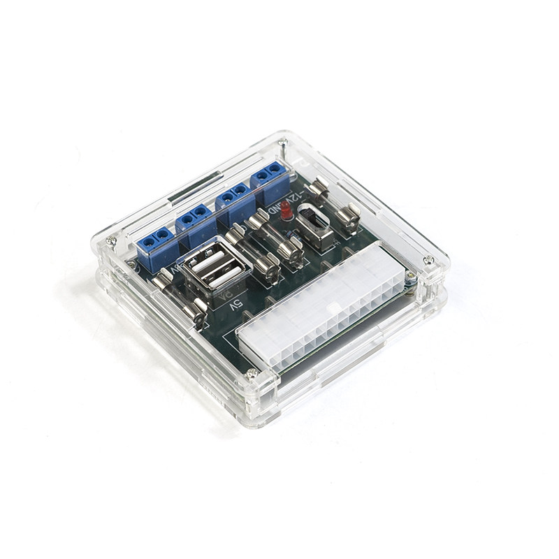 Desktop chassis power adapter board extraction