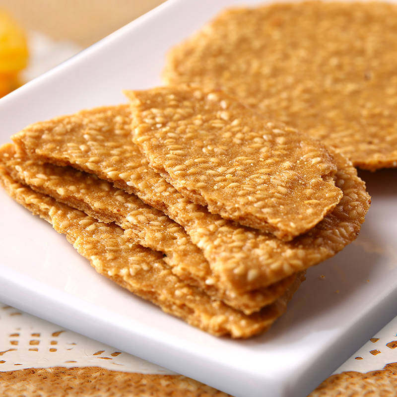 山药香薄脆芝麻烤片饼干整箱芝麻煎饼早餐零食糕点食品,淘宝优惠券,粉丝福利购,淘宝优惠卷