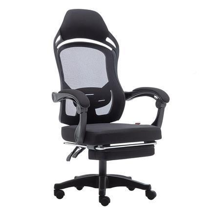 电脑转椅靠背家用办公室舒适久坐懒人书桌升降电竞游戏座椅子可躺 - 图3