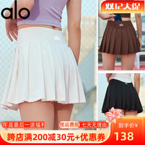 aloyoga official web flagship store officer sport skirt woman half body dress yoga tennis short skirt anti-walking light 2023 new