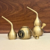 Латунный высококлассный кальян, медный мундштук, полный комплект