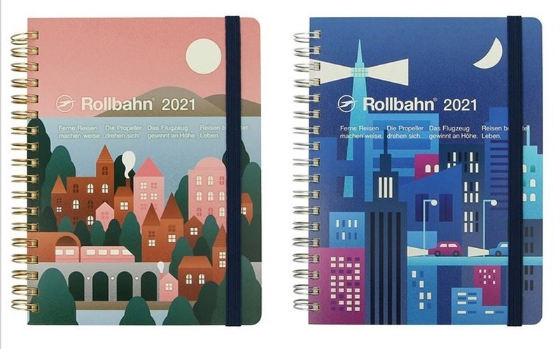 现货 2021年手帐 rollbahn(2020年10月开始) M A6线圈本 - 图1