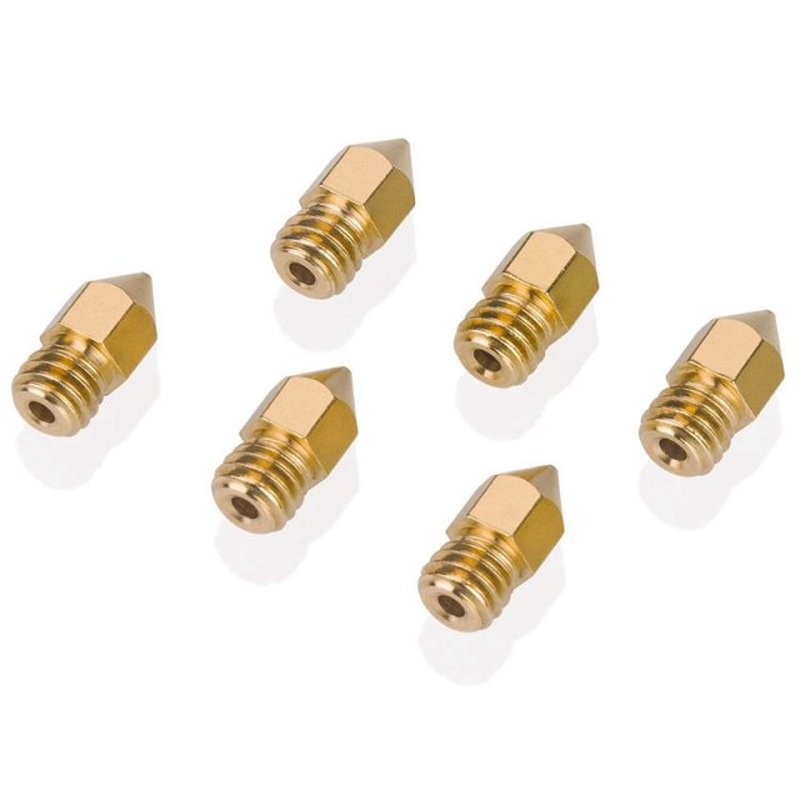 100Pcs MK8 Nozzle 0.4Mm MK8 Nozzle Threaded 1.75Mm Filament - 图3