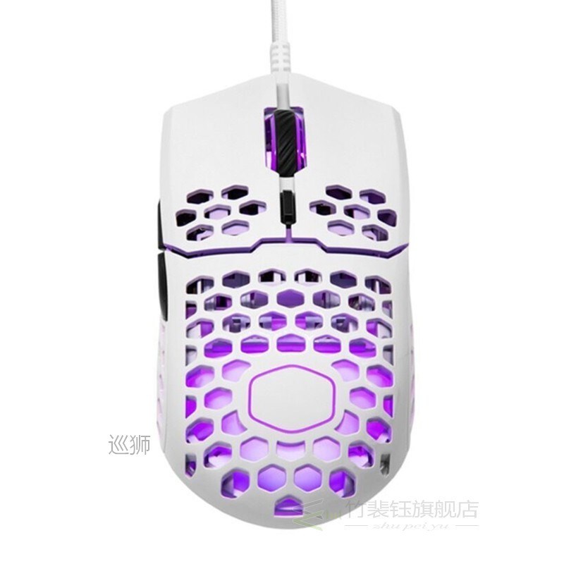MM711 Honeycomb Shell Gaming Mouse 16000 DPI Pixart PMW 3389 - 图2