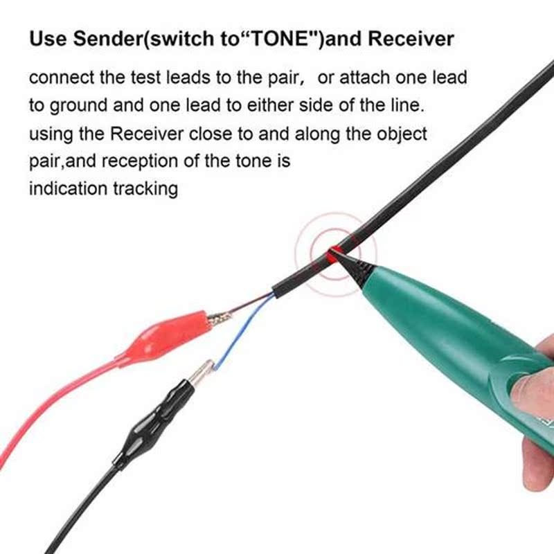 Professional MS6812 LAN Network Cable Tester Telephone Phone - 图2