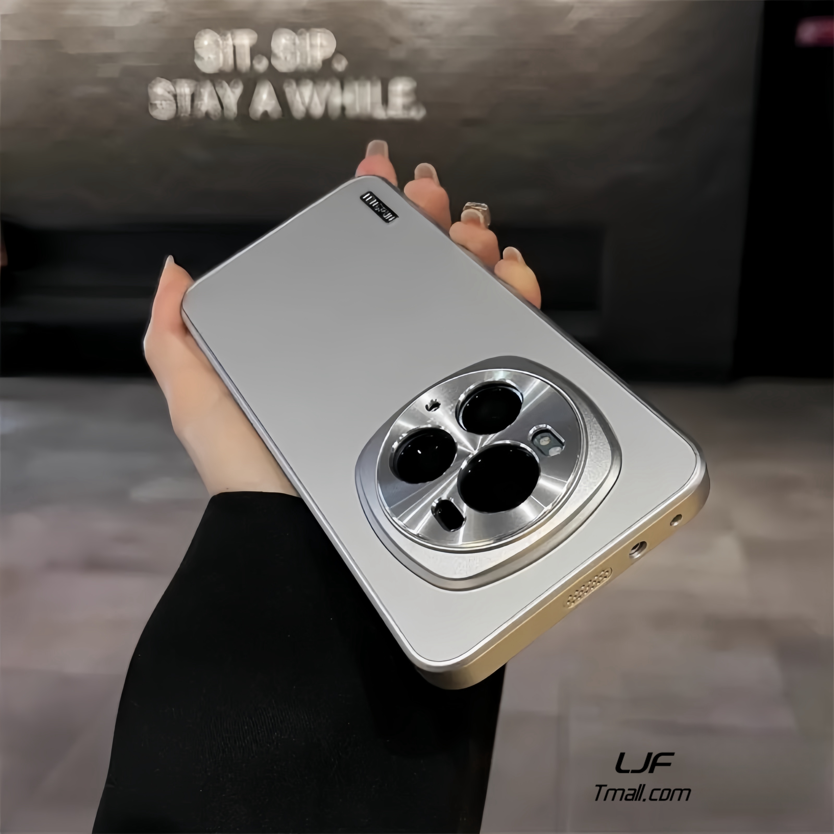 【新元素】太空黑适用荣耀Magic6/7手机壳Magic5pro金属漆magic4/3全包镜头简约时尚防摔硬男新款防指纹磨砂 - 图0