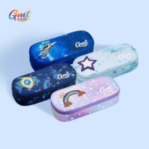 Gmt for kids elementary school children pen bag male girl multifunction writing case large capacity children classification lead pencil case