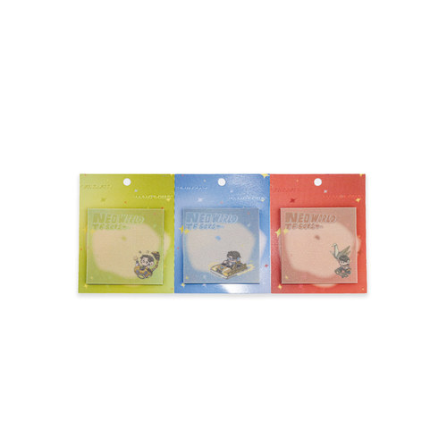 VOBAx TFBOYS 周边透明珠光便利贴学生高颜值ins风便签可撕便签纸 - 图3