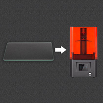 Creality LD-002H light cured temperature resistant platform glass plate 130 * 70mm Glass Platform