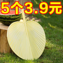 Summer nana cool bushel plastic imitated fan plantain fan sunflower fan home old fan children fan china wind mosquito repellent fan