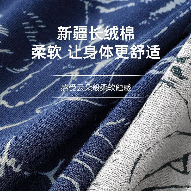 七匹狼纯棉男士内裤抗菌四角裤头26年新薄款中腰平角短裤男款礼盒,淘宝优惠券,粉丝福利购,淘宝优惠卷