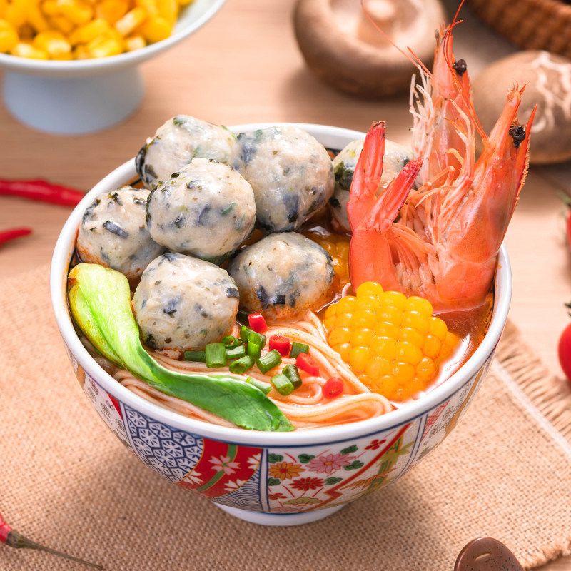 潮汕手工南澳紫菜丸关东煮鱼滑汕头手打鱼丸火锅食材麻辣烫丸子,淘宝优惠券,粉丝福利购,淘宝优惠卷