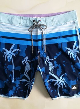 Quiksilver Men's Beach Pants Swimming Shorts Quick Dry R