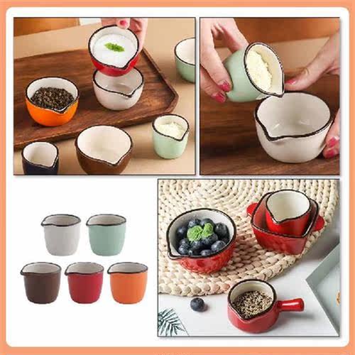 5pcs Sauce Serving Bowl Sauce Serving Pitcher Creamer - 图1