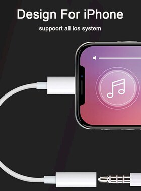 Headphone Adapter For iPhone 7 8 X Xs Max 11 Audio Headset P