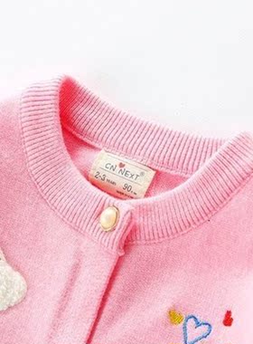 Cardigan for girls and girls new baby sweater for spring an
